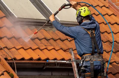 Démoussage et hydrofuge de toiture à Aucaleuc